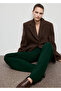 Knit Pants with Stitching Details - 7