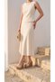 High Wooden Look Sole Skin Buckle Summer Women's Wedge Sole Sandals Shoes - 2
