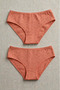 10-Pack Luxury Jacquard 100% Cotton Women's White Bato Panties Jak1 - 5
