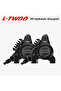 LTWOO aluminum without box LTWOO R9 - Disc 2x11s Road Hydraulic Disc Brake Groupset, 6 kit, Aluminu - 5