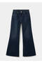 Mid-Waist Flared Jeans - 3
