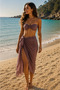 Mink Non-Show Tulle Large Size Pareo 95X145 cm
