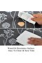2-Piece Kitchen Rugs Set, Cushioned Anti-Fatigue Mat Non-Slip Waterproof PVC Floor Mat - 6