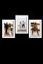 3 قطع إطار 21x30 - إطار أبيض - إطار A4 - إطار الدبلوم - إطار صور متعدد MDF - 5