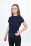 Girls' Shirt Collar Short Sleeve T-Shirt - 3