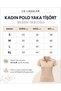 Solid Color Collar Detail Stretchy Elastic T-Shirt, Comfortable Short-Sleeve Top for Spring and Summer, Women's Clothing - 5