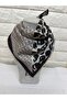Women's Geometric and Leopard Patterned Scarf Bandana - Gift