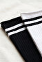 Belyy 2-Piece Knee-Length Girls' Socks - 3