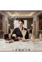 Luxury Arabic Incense Burner and Perfume Set, Royal white and Gold, Zinc Alloy with Enamel, 3-Piece, Mabkhara, Meresh & Box - 6