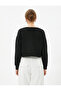 Openwork Crop Sweater Relax Fit - 4