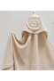 Towel and Washcloth Set of 2 Beige - 2
