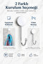 Adhesive Chrome Single Hook Hanger, Towel Holder, Whether You Paste or Mount... Stop Drilling!! ! - 3