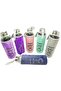 Glass Flask with Plush Cover 600 ml Lilac - 2