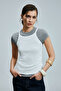 Isla Women's Sleeveless T-Shirt Off White