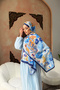 شال زهرة السماء