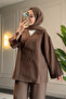 6398 - Stylish Comfortable Modal Soft Woven Fabric Casual Women's Set - 3