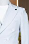 Exclusive Double-Breasted Suit Blue - 4