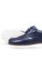 Hidra Patent Leather High White Sole Boy's Evening Dress Shoes - 8