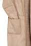 Fiorentini Women's Beige Double-Sided Hooded Teddy Coat 25Wgp53149F - 8