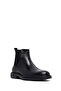 Men's Black Leather Chelsea Boots 25Wfd622118 - 8