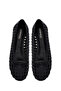 Women's Black Braided Ballerinas 25Sfd443729 - 7