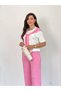 Shawl Collar Garnished Modal Fabric Women's Tracksuit Set Lycra Cotton Comfortable Casual and Stylish Bottom Top Summer Tracksuit Set - 7