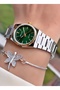 Yellow Silver Color Steel Cord 2 Years Warranty Women Wrist Watch - Bracelet 0850Frc0006-0018 - 4