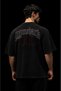 Shark+ Oversized Men's Short Sleeve T-Shirt – Relaxed Fit, Soft-Textured Sports Gym Top