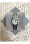 Asila Round Roman Numeral Silver White Dial Women's Wristwatch - 3