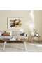 Jadiel Coffee Table Melamine - Walnut Grey - 4