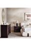 Adara Night Stand With 2 Drawer Ceramic- Brown - 4
