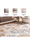Florabelle Microfiber Rug 140x200cm - Cream - 4