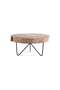 Natura Wooden Decorative Stand 25x25x11 Cm - Natural - 3