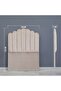 ANNA SINGLE BED VELVET BEIGE 120X200 CM - 5
