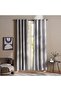 Halsey Artsilk Slub Blackout 2 Piece Curtain Set 135X240cm - Grey