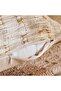 Resort Grid Hand Woven Dowb Feel Filled Cushion 50x50cm - Natural - 3