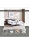 Weslyn Queen Bed 160x200 With Usb Charging Ports - Slate Grey - 8