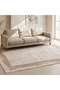 Venezia Soft & Comfort Border Rug 300x400cm - Beige