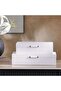 Kate Pu Decor Box 25.2x13.3x7.3cm - White - 4