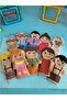 Family Members Finger Puppet Set 10Pcs Educational Story Telling and Role Playing Toy - 3