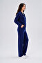 Women's Modal Zippered Hooded Top and Bottom Set Comfortable Full Fit - 7