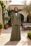 Oversized Jacket and Form Skirt Set Daily & Special Combination Green - 3