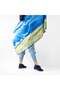 Wheat Field Fleece Shawl Under Storm Clouds - 2