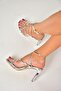 S569716534 Silver Mirror Thin Heeled Women's Evening Dress Shoes - 2