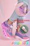 Veni Vidi Vici Designed Lightweight Sole with Lacing Mechanism Girls' Sports Shoes + Socks as a Gift