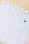 Boys' Oval Collar Organic Cotton Undershirts 6 Pack White