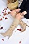 Skin Suede Thin Heeled Women's Boots L404868002