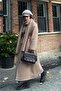 Scarf Coat Stone