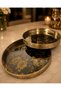 Home Decoration Double Mirrored Tray - 5