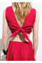 Short Blouse with Tie Detail on the Back - 4